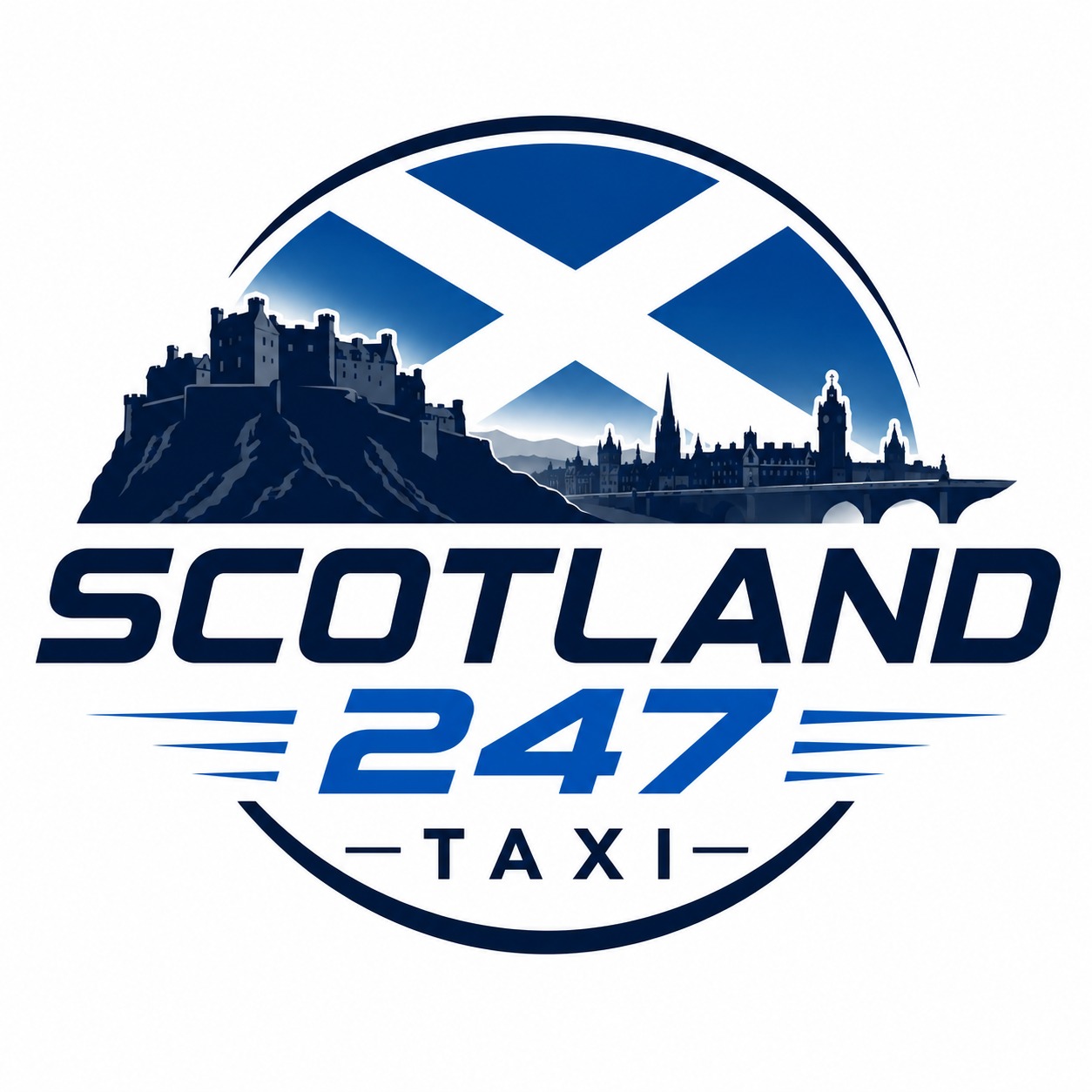 Scotland 247 Taxi logo